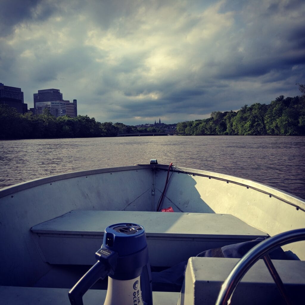 View from a launch
